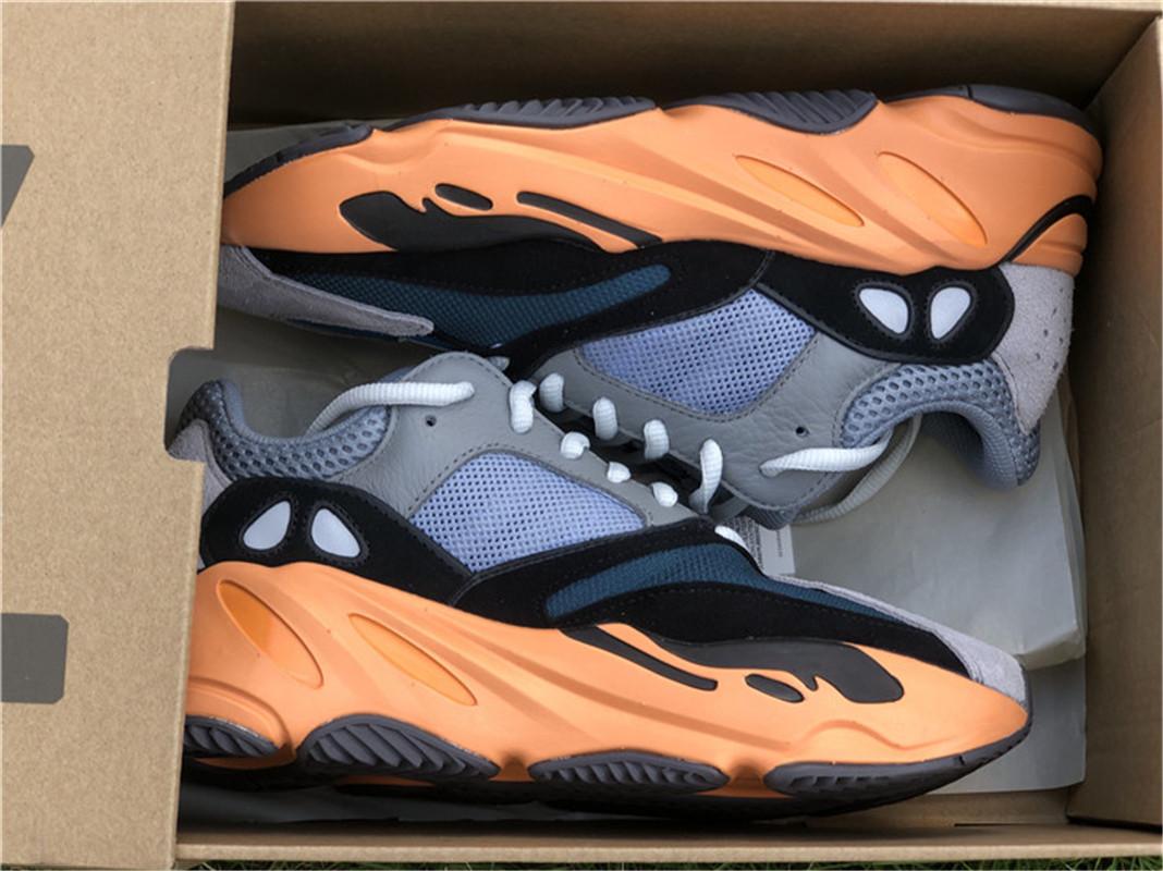 PK God Yeezy Boost 700 V2 Sun Wash Orange Black GW0296